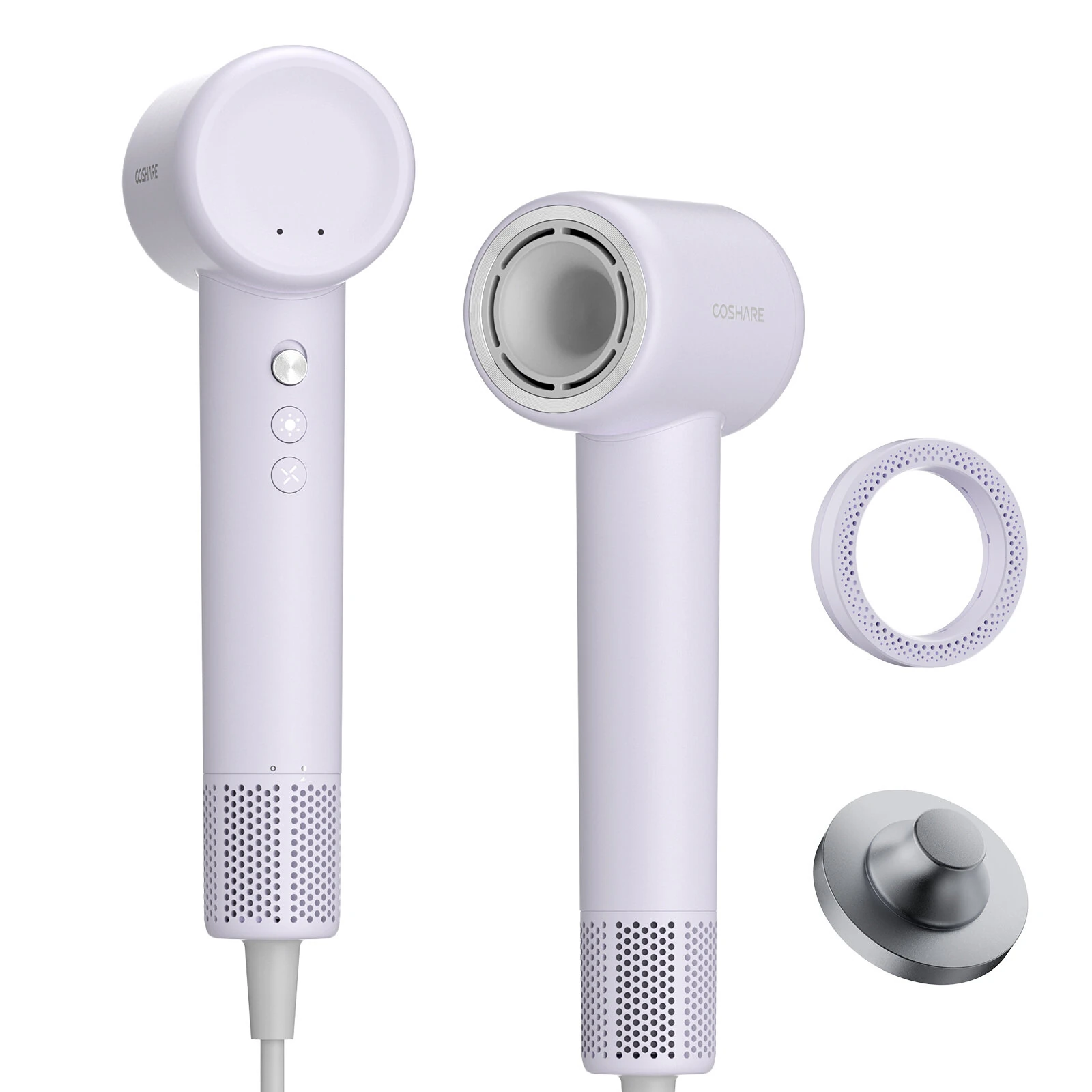 (image for) COSHARE HD20E 1300W Hair Dryer 110,000 RPM 600 Million/cm&sup3; Negative Ions Mini Hair Dryer High-Speed Drying